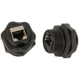 Outdoor Rj45 Ethernet Ip68 Waterdichte Rj45 Connector Mannelijke Vrouwelijke Pcb