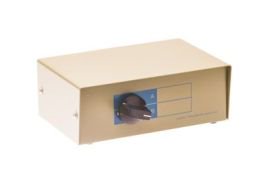 2-Way RJ45 Manual Switch Box | ShowMeCables.com
