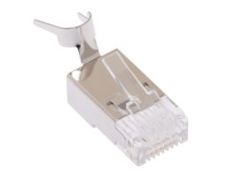 RJ45 Shielded Cat6a Modular Plug | ShowMeCables.com