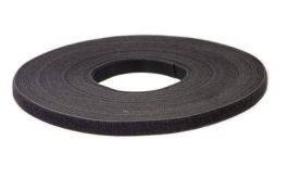 Velcro Tie Wrap 3/4 inch Velcro Wrap-Black (Sold per Foot)