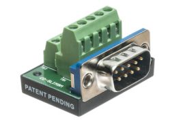 Comprehensive WCOM-1 (G) 9-Pin to Terminal Block (Gray) WCOM-1