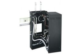 DWR Series Sectional Wall Mount Rack - 22 Inch Depth - 24 RU ...