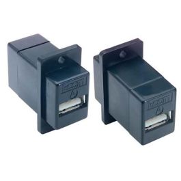 Usb Adapter L Com L-com USB Adapter A-A, Black | ShowMeCables.com