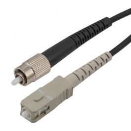L-com Fiber Optic Patch Cord MM OM4 Simplex 3.0mm FC/UPC-SC/UPC Armored ...