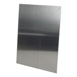 Panel Backplate Example Aluminum Backplate for PC201608 Enclosures XL | ShowMeCables.com