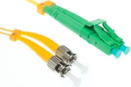 1M Fiber Cable - LC-APC/ST-UPC Singlemode | ShowMeCables.com