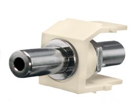 Netkey 3.5mm Stereo Coupler HD Keystone | ShowMeCables.com