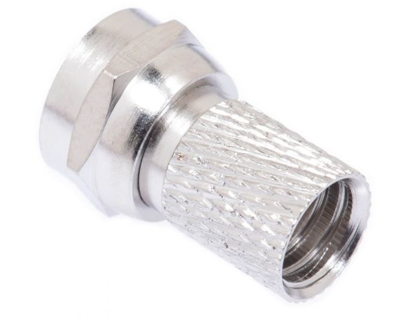 50-Pack Wennow F Female To BNC Male Coax Cable Adapter For RG6/RG59 (42047)