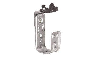 2 Inch J-Hook with Hammer on Beam Clamp Cable Support