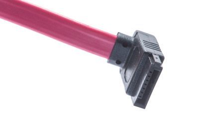 ささだ SATA to SATA Cable - Single Right Angle Connector | ShowMeCables.com