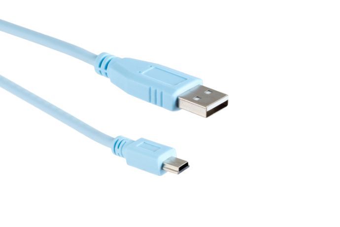 Cisco® USB Console Cable - USB-A to RJ45 Rollover Cable