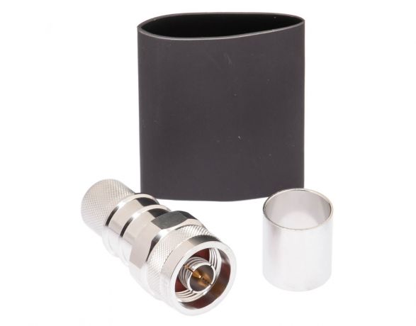 Times Microwave N Male Crimp Connector - LMR-600 - EZ-600-NMH-X