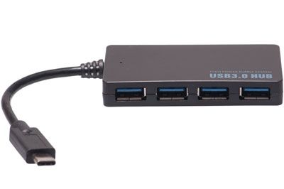 4 Port USB 3.0 Hub for Type C Devices