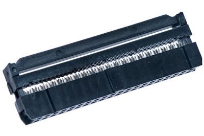 Connectors Pro 25 Pk 2X10 20 Pins 2Mm 0.079'' Pitch Dual Row Idc Socket For 1mm Flat Ribbon Cable 25 Pack