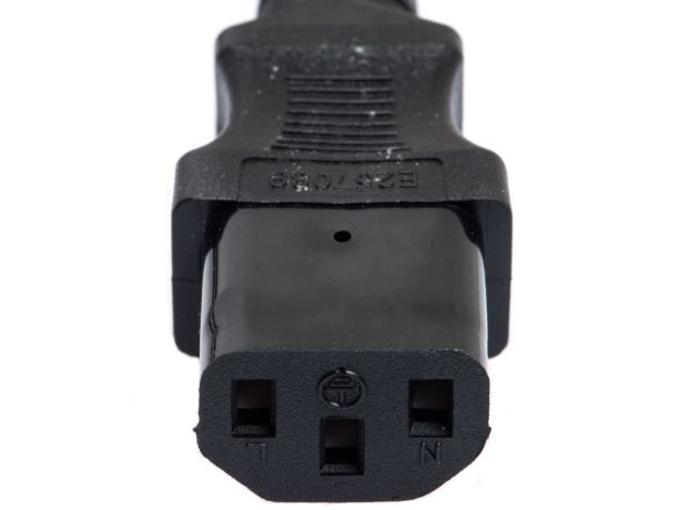 15 Amp NEMA 5-15P to C13 | CPU Power Cord 25 Feet | ShowMeCables.com
