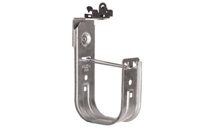4 Inch J-Hook with Hammer on Beam Clamp Cable Support