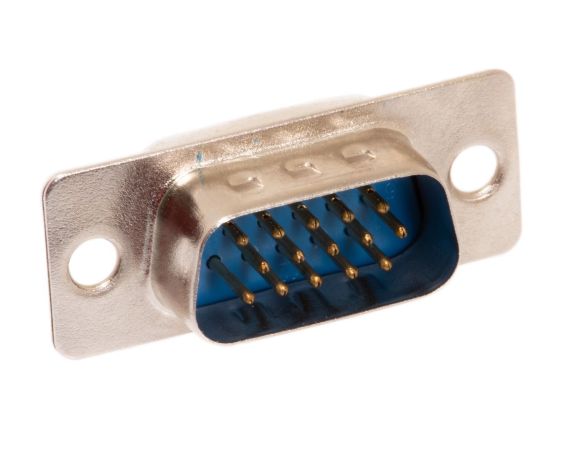 HD15 VGA Male Solder Connector