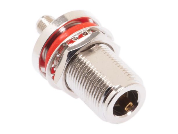 1Pcs Connector N Female Jack Bulkhead to N Female ... - Vicedeal