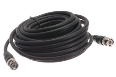 My Cable Mart 25ft 6G-SDI BNC Coax Cable – RG6/18AWG Male To Male With Gold Plated Pins (4K Ready)