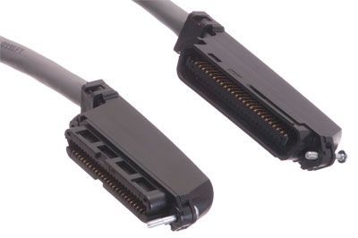 10ft 25-Pair CAT3 Telco Trunk Cable - 50-Pin Male To Blunt (Amphenol RJ21)