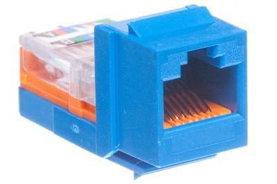 PCケーブル・コネクタ PANDUIT Cat5e RJ45 Panduit Netkey Cat5e RJ45 Universal Keystone | ShowMeCables.com