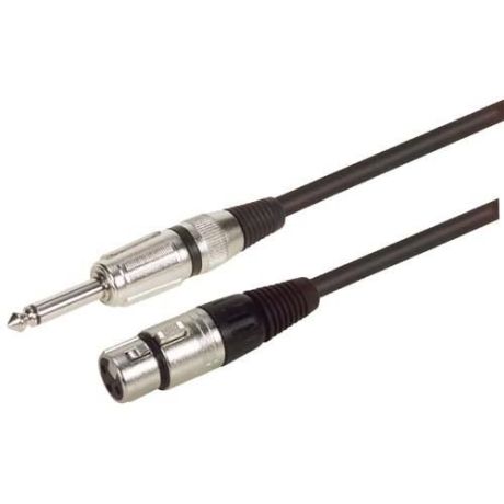 L-com 1/4 to XLR Cable | Unbalanced Microphone cable | ShowMeCables.com