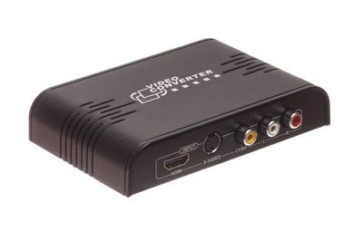 Analog RCA A/V S-Video To 1080p HDMI Up Converter Scaler