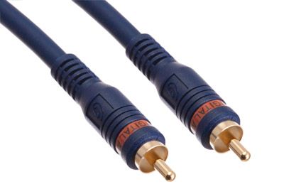 RCA Audio Cables - Single Digital Audio Coax Cable