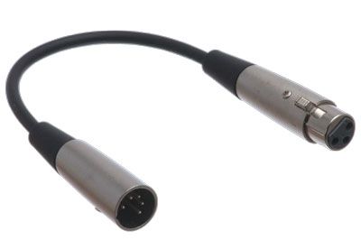  IMRELAX USB DMX Cable, 3 Pin USB Male to XLR Female