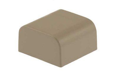 Premiere End Cap Fitting for 1 Inch Raceway On-A-Roll - Beige - Single ...