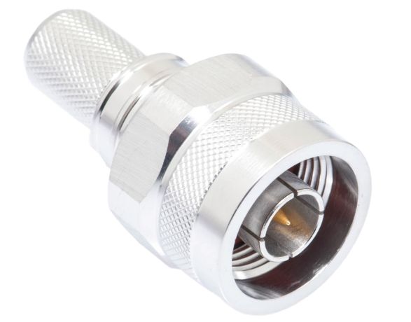 ✳︎HMR✳︎ Times Microwave N Male Crimp Connector - LMR-400-LLPL - EZ-400-NMH