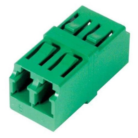Fiber Coupler LC APC/LC APC Duplex | Ceramic Sleeve | No Flange ...