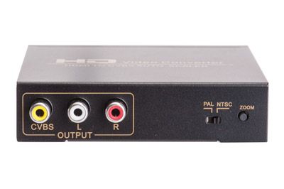 HDMI to RCA Converter - Composite Video & Audio - PAL/NTSC Formats