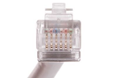 Câble Routeur RJ12 Vers RJ45, 6 Broches - Longueurs Au Choix (1m à 5m), Neuf, Générique