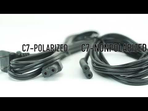 ダークコード 15ポンド Amazon.com: SF Cable 15ft 18 AWG 2-Slot Polarized Power Cord