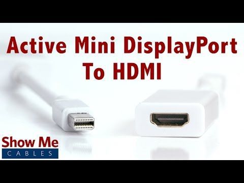 Mini displayport active adapter hot sale