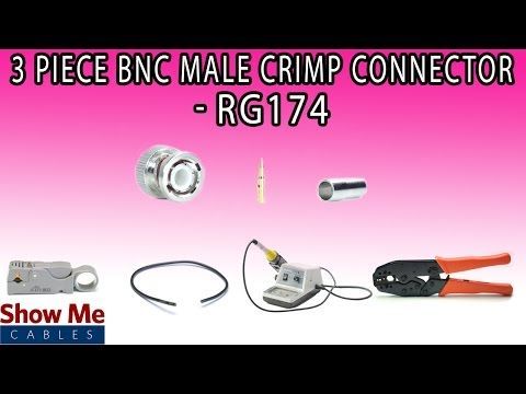 thumbnail image 2 of BNC Male To BNC Male Plug Connector Adapter Rf Pig... – Vicedeal 2 of 13
