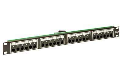 ICC Telco Male Patch Panel - RJ11 - 6P2C - 24 Port