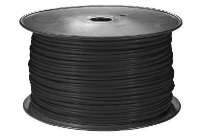 Modular Cable - 4 Conductor - Black - 1000 FT | ShowMeCables.com