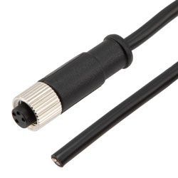 ShowMeCables ShowMeCables M8 4 Position Cable, PVC Jacket, Female/Open ...