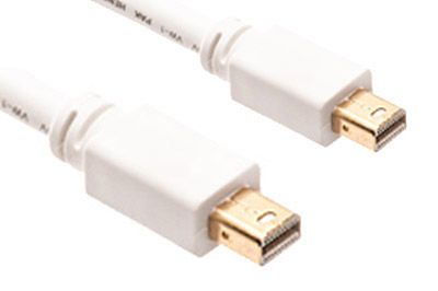 Câble Mini Displayport vers Displayport, Mini DP (compatible Thunderbolt)  Câble plaqué or vers Dp mâle