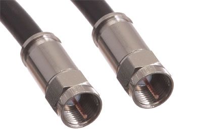 F Type Coax Cable - RG6 Outdoor Satellite Cable