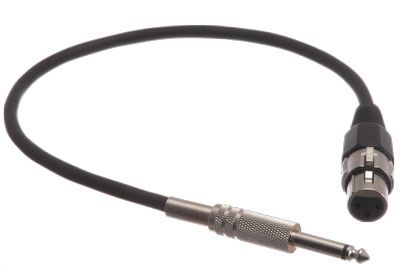 TRS 1/4 Inch to XLR Cable XLR 3-Pin Female to Quarter Inch Male Balanced  XLR to Jack 6.35mm TRS Signal Interconnect Cord