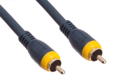 CableDirect – 3ft RCA/phono cable, 2 × 2 plugs, stereo audio cable,  practically break-proof & flawless sound quality (coaxial cable