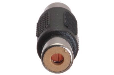 4X RCA Cable Splice Couplers Connectors Double Female Audio Jack Adapter VWLTW