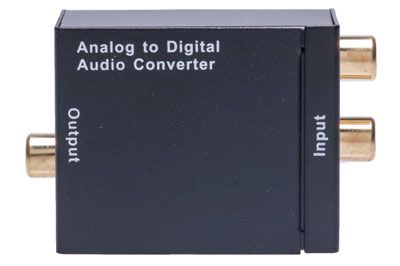 Digital Coaxial to Optical Converter, Bi-Directional Coax Digital Audio  Converter Optical-to-Coaxial or Coax-to-Optical Digital Audio Converter