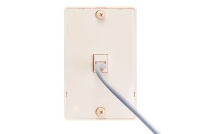 Commercial Electric 1 Gang 1-Line Wall Jack Wall Plate, White (3-Pack) B216W003 - View #5