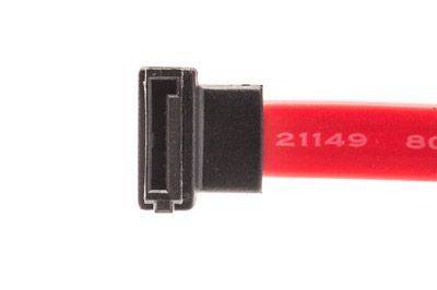 SATA Computer Cable - Dual Right Angle SATA Cable | ShowMeCables.com