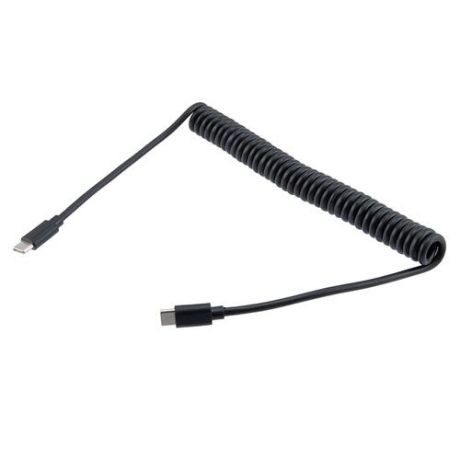 ShowMeCables 2.0 USB C TO C, 60W, 2M stretched coil | ShowMeCables.com