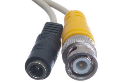 Security Camera Cable - 25FT BNC with DC Power Cable